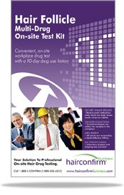 Hair Confirm Business Hair Drug Testing Kit