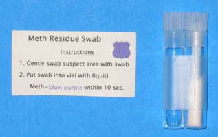Methamphetamine Residue Swab